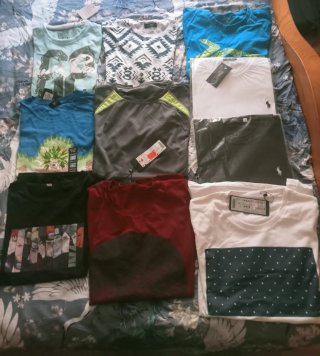 10 Camisetas Variadas Sin Estrenar