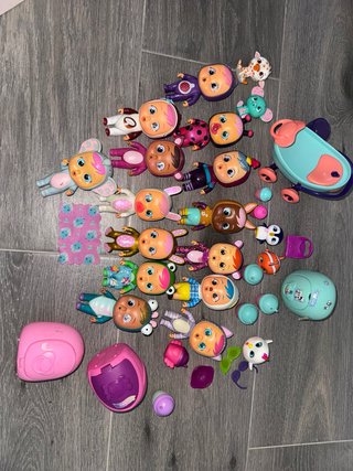 Lote Bebés Llorones y Accesorios