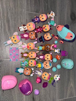 Lote Bebés Llorones y Accesorios