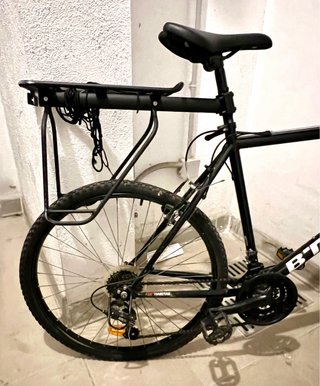 Bicicleta Rockrider 300 Decathlon + Portaequipajes