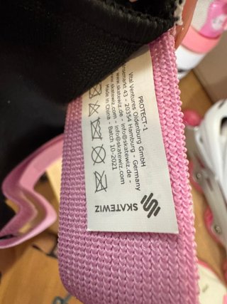 Juego Patines en Línea Rosas Talla Ajustable