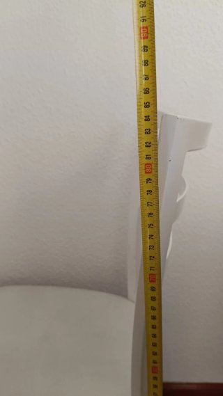 Juego de 2 Sillas Blancas