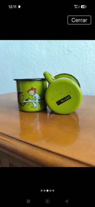 Tazas San Fermín Metal