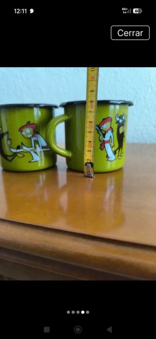 Tazas San Fermín Metal