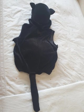Disfraz Gatito Negro y Blanco Talla 3-5 años