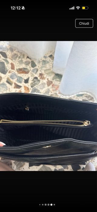 Borsa Victoria's Secret Nera Trapuntata
