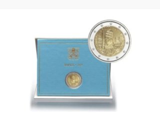 2019 Vaticano 2 euros. Fundación