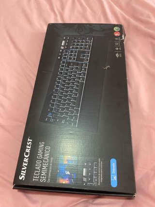 Pack Gaming Silvercrest: Teclado, Ratón y Alfombri