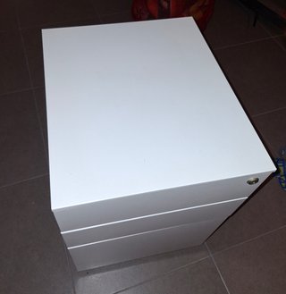 Cajonera metálica 3 cajones con ruedas