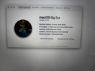 MacBook 12 grigio
