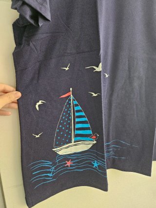 Camiseta Noos Noos Talla 5XL Estampado Barco