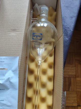 Bureta de laboratorio AFARA
