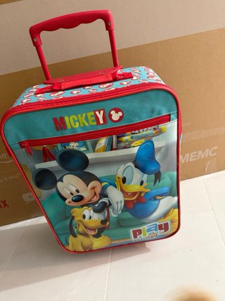 Maleta infantil Mickey Mouse Usada pero no rota