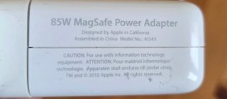 Caricatore MacBook Pro 2011 Apple