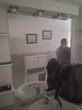 Mueble de baño blanco