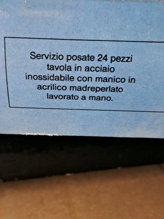 Set posate Eme anni 80