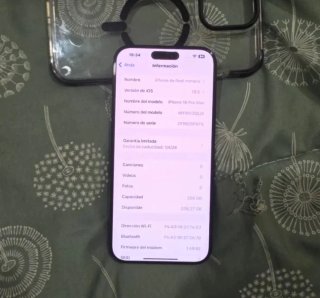 iPhone negro - Salud Batería 89%