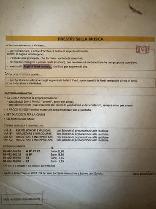Finestre sulla Musica A - Poseidonia