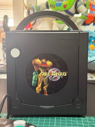 Nintendo Game Cube Negra Ed. Metroid