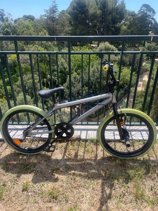 Bicicleta BMX Decathlon Gris 659827355