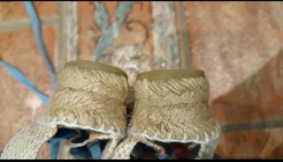 Zapatillas Valencianas Niña Azul