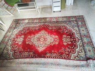 Alfombra Oriental Roja 330x250