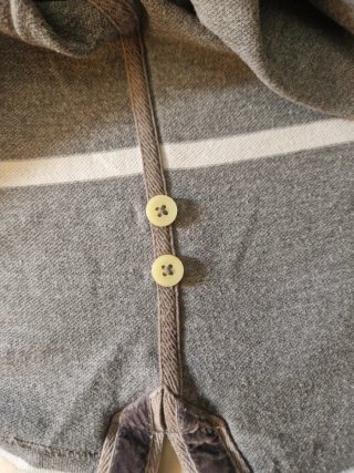 Polo Abercrombie gris rayas