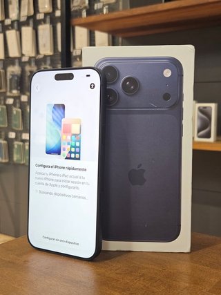 IPHONE 17 PRO MAX 256GB AZUL BATE 100% - 0 CICLOS