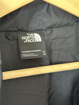 The North Face Chaquetón Negro Acolchado