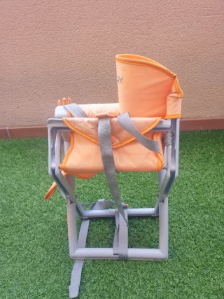 Trona Plegable Portátil PLAY Naranja