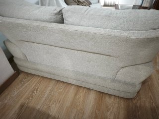 Sofá 3 y 2 plazas beige/gris