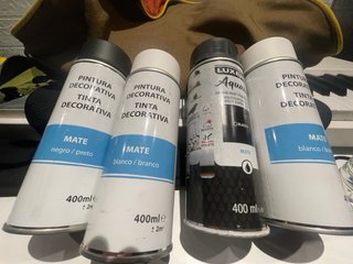 105 botes MTN Water Based Spraypaint