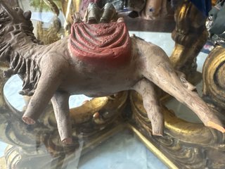 Figura belen antigua de rey mago decorarte Ortigas