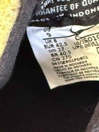 Nike Scarpe Uomo Taglia 42.5