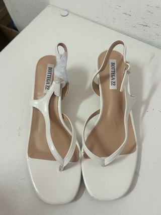 Sandalo donna bianco tg 37 nuovo