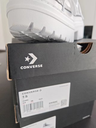 Zapatillas Converse plataforma blancas nuevas sin
