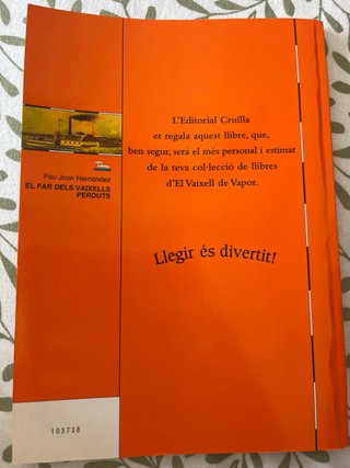 Libro lectura EL FAR DELS VAIXELLS PERDUTS
