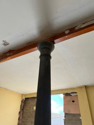 Colonne antiche in ghisa di ferro