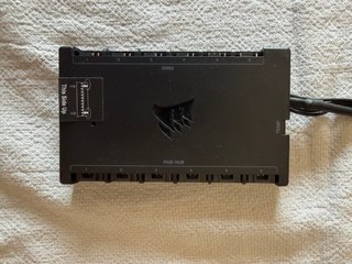 Corsair H150i Elite Capelix + Commander + 3 Fans