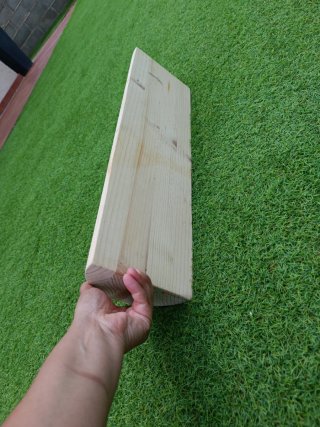 Tronco propioceptivo de madera