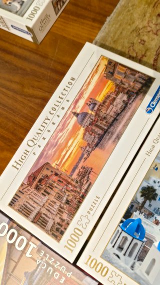 Pack 4 Puzzles 1000 Piezas Paisajes Urbanos
