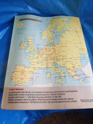 Guida Michelin Europa Atlante Stradale