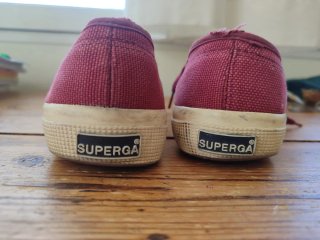 Superga granate 39