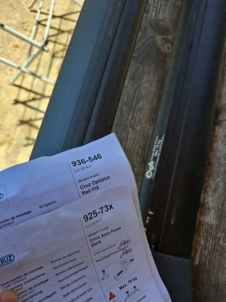 Baca - Barras de techo Cruz Airo 925-733 90cm
