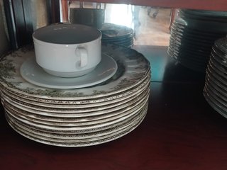 Vajilla de porcelana