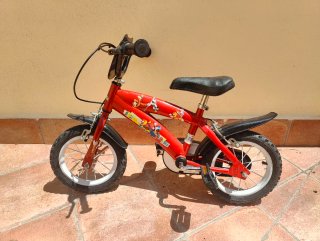 Bicicleta infantil 12 pulgadas Mickey Mouse
