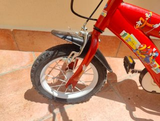 Bicicleta infantil 12 pulgadas Mickey Mouse