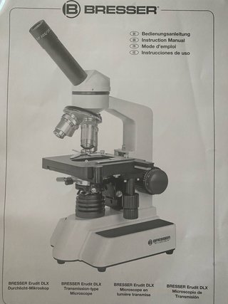 Microscopio Bresser Erudit DLX 40-600x