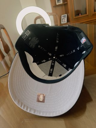 Gorra New Era Chicago Bulls Negra Roja