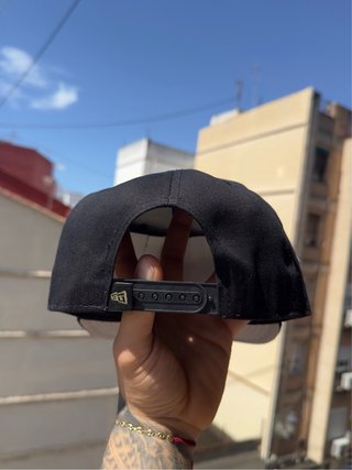 Gorra New Era Chicago Bulls Negra Roja